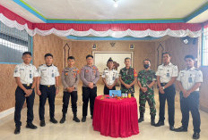Libatkan TNI-Polri, Rutan Krui Razia Blok Hunian Jelang Hari Bhakti Pemasyarakatan