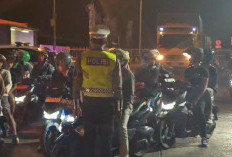 Polisi Kawal Pemudik Motor Menuju Bandar Lampung
