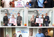 Bank Lampung Serahkan Grand Prize Hadiah Undian Simpeda, Total Rp1 Miliar