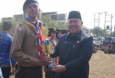 Sekda Iwan Gunawan Hadiri Upacara Hari Kesaktian Pancasila dan Penutupan Gebyar Perkemahan