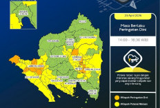 BMKG Lampung Keluarkan Peringatan Dini Hujan Lebat dan Angin Kencang hingga Sore Hari