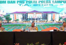 Wakapolda Lampung Resmi Buka Rakorbin SDM dan PNS Polri 2025