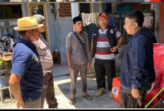 Kebakaran Rumah di Pasar Krui, Tim Jitupasna Salurkan Bantuan untuk Korban