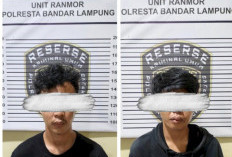 Tertangkap Basah, Dua Pelaku Curanmor di Bandar Lampung Nyaris Dihajar Massa