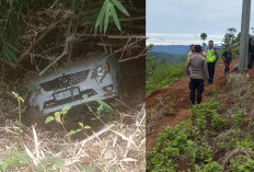 Lupa Rem Tangan Saat Parkir, Mobil Warga BNS Terjun ke Jurang di Batu Ketulis