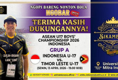 Sikambara Ajak Dukung Timnas U-17, Nobar Meriah Digelar di Universitas Mitra Indonesia