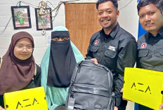 AZA dan Disway Grup Kirim Bantuan untuk Keluarga Almarhum Mandala