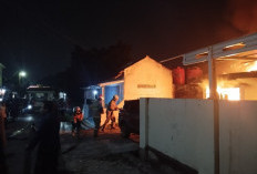 Damkar Bandar Lampung Padamkan Kebakaran Rumah di Gedong Air dalam Waktu 4 Menit