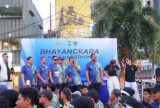 Ribuan Peserta Meriahkan Bhayangkara Half Run 2026 di Bandar Lampung