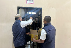 Polres Lampung Utara Bagikan Takjil untuk Tahanan, Wujud Kepedulian di Bulan Ramadan