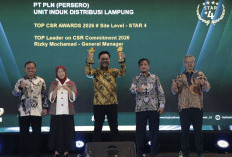 PLN UID Lampung Raih TOP CSR Awards 2026 STAR 4