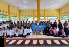 Hari Jadi Reserse Polri Ke-78, Satreskrim Polres Lampura Gelar Baksos di Ponpes Al Hiro