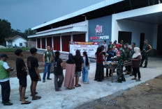 Koramil 421-09/Tjb dan KDKMP Purwotani Berbagi Takjil