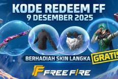 Klaim Hadiah Gratis Sekarang! 60 Kode Redeem FF Valid 9 Desember 2025