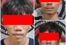 Tiga Pria Diamankan dalam Penggerebekan Narkoba di Teluk Betung Timur