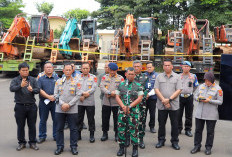 Polda Lampung Bongkar Tambang Emas Ilegal di Way Kanan