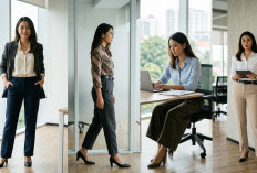 7 Pilihan Celana Wanita Kantor yang Bikin Penampilan Makin Percaya Diri