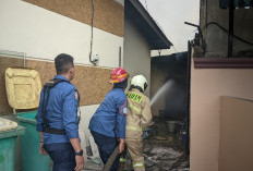 Korsleting Listrik Diduga Jadi Penyebab Kebakaran Rumah di Kecamatan Panjang Bandar Lampung