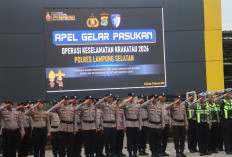 Polres Lamsel Gelar Apel Keselamatan Krakatau 2026, Berikut Sasaran Prioritasnya 