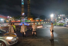Kapolsek TBU Pastikan Situasi Aman Lewat Patroli Malam Ramadan