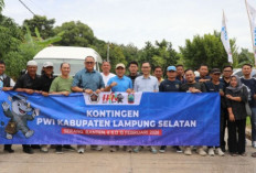 Wabup Lamsel Lepas Insan Pers Menuju Puncak HPN di Banten 