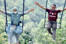 Serunya Uji Nyali di Claket Adventure Park Mojokerto yang Viral