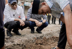 Gubernur Mirza Tinjau Jalan Pangeran Senopati, Perbaikan Drainase Jadi Prioritas