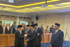 Lima Pejabat Pemprov Lampung di Lantik, Ini Daftar Namanya