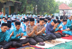 Hadiri Salat Istisqa di Az Zahra, Kapolresta Tekankan Pentingnya Akhlak Pelajar
