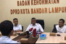 BK DPRD Bandar Lampung Tegur Indera Feriza Usai Tertidur di Sidang Paripurna