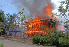 Update Kebakaran Kenali: Dua Rumah Warga Ludes Terbakar