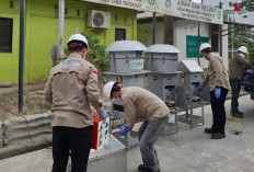 Debu PT Semen Baturaja Dikeluhkan Warga Panjang, DLH Lampung Ambil Sampel Udara di Dua Titik