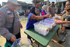 Jumat Berkah Polsek Teluk Betung Timur Pererat Hubungan Polisi dan Masyarakat