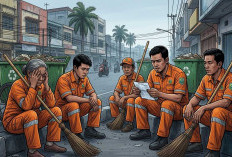 Gaji Petugas Kebersihan Lampung Utara Dipotong, THR Nihil