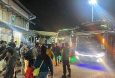 Arus Balik Lebaran, Terminal dan Stasiun di Bandar Lampung Dijaga Ketat