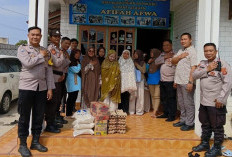 Polsek Tanjung Karang Timur Perkuat Kepedulian Sosial Lewat Bakti Sosial ke Panti Asuhan