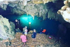 Gua Rangko, Pesona Kolam Alami di Pulau Gusung