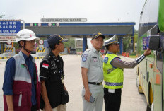 Tingkatkan Keselamatan, Rampcheck Angkutan Umum Digelar di Ruas Tol Bakter