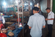 Jelang Idul Fitri, Polres Lampura Pantau Harga Sembako di Pasar