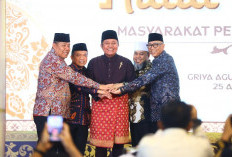 Gubernur Mirza Hadiri Halal Bihalal Sumbagsel di Palembang, Perkuat Sinergi Antar Daerah