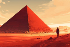 Lukisan Piramida: Refleksi Seni atas Keagungan Arsitektur dan Simbol Mesir Kuno