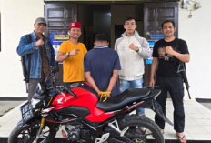 Bawa Kabur Motor Rekan Kerja, Karyawan Koperasi Dibekuk Polsek Balik Bukit