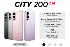 itel CITY 200: HP 1 Jutaan Desain Premium, Punya NFC dan Tahan Banting!