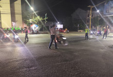 167 Personel Polres Lampung Utara Amankan Malam Takbiran Idul Fitri 1447 H