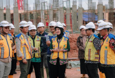 Wagub Jihan Sidak Pembangunan Sekolah Rakyat di Kota Baru, Target Rampung Juni 2026