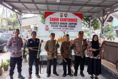 Polsek Tanjung Senang Perkuat Sinergi Warga Lewat Sabuk Kamtibmas