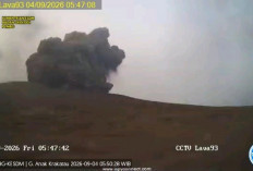 Gunung Anak Krakatau Kembali Erupsi, Lava Fountain Muncul dan Dentuman Terdengar hingga Banten