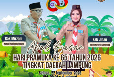 Hari Pramuka ke-65, Kwarda Lampung Siapkan Perkemahan hingga Apel Besar