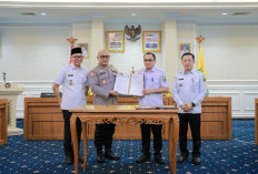 Sinergi Pemprov Lampung dan TNI-Polri Diperkuat Lewat Naskah Perjanjian Hibah Daerah