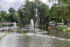 Kerusakan Fasilitas Kota Liwa Dibehani Bertahap, Air Mancur Taman Ham Tebiu Kembali Berfungsi